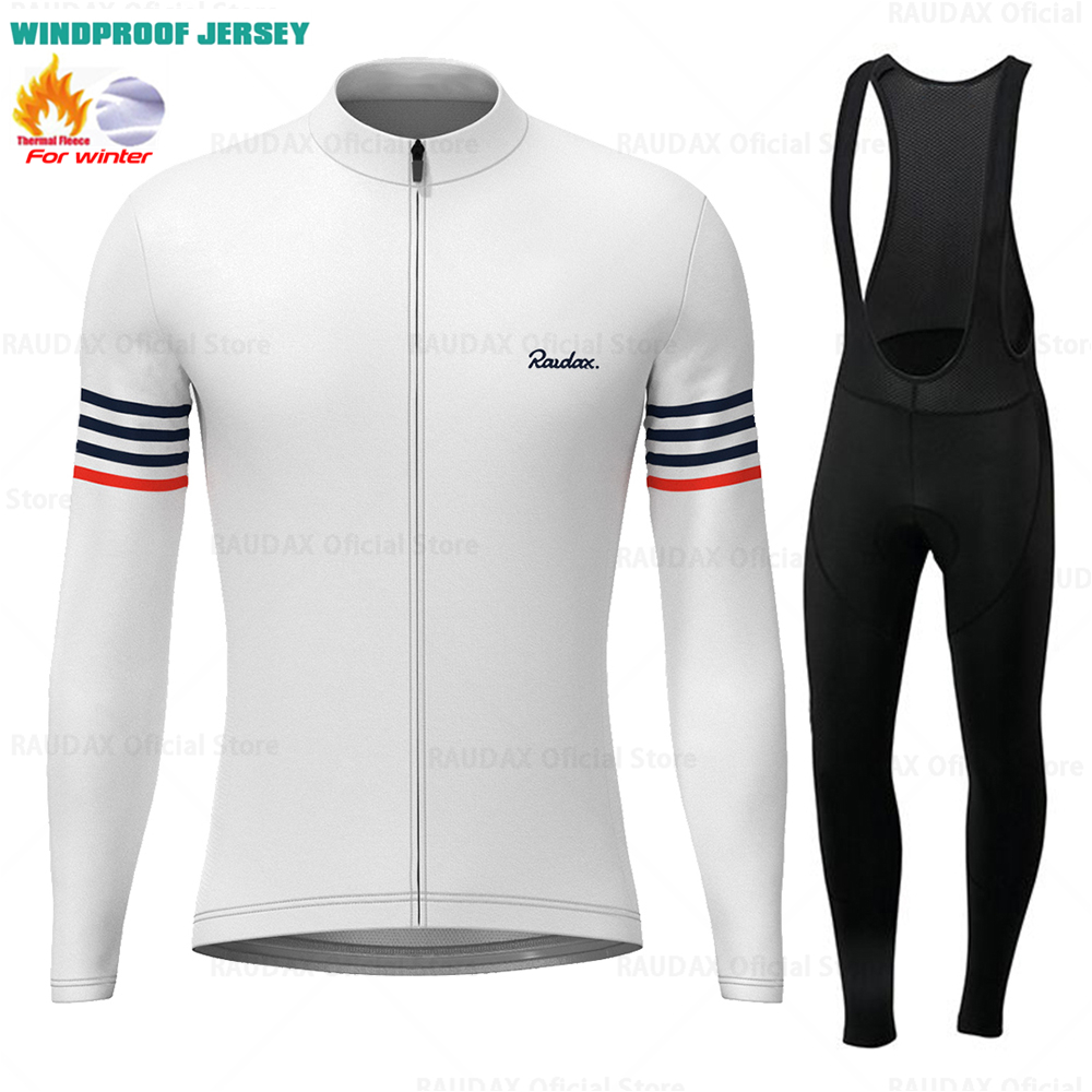 Cycling Gear Jersey - Зимняя ветрозащитная ФЛИСОВАЯ ФУТБОЛКА Raudax, мужская
