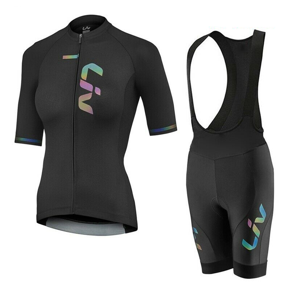 Cycling Gear Jersey - Комплект велосипедных шорт LIV 19D Женский,