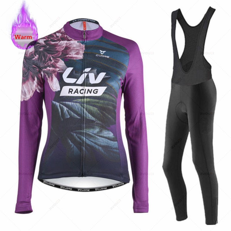 Liv женский зимний комплект Bi – обзор и цена Cycling Gear Jersey