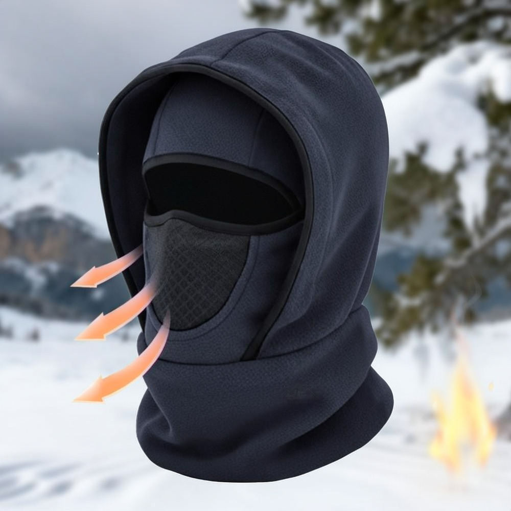 Зимняя термошапка-балаклава с  – обзор и цена Cycling Gear And Equipment