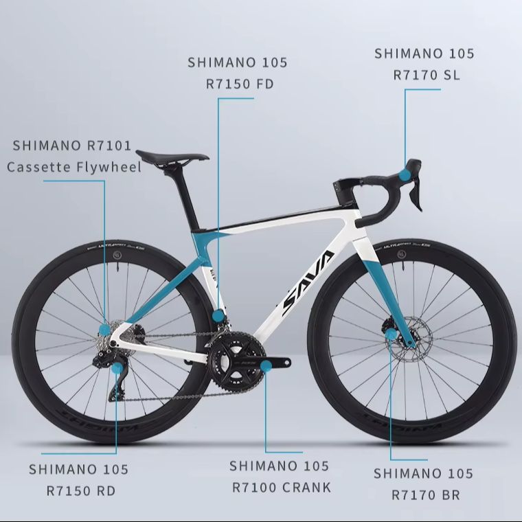 Шоссейный велосипед SAVA HAWKE – обзор и цена Carbon Bike Frame
